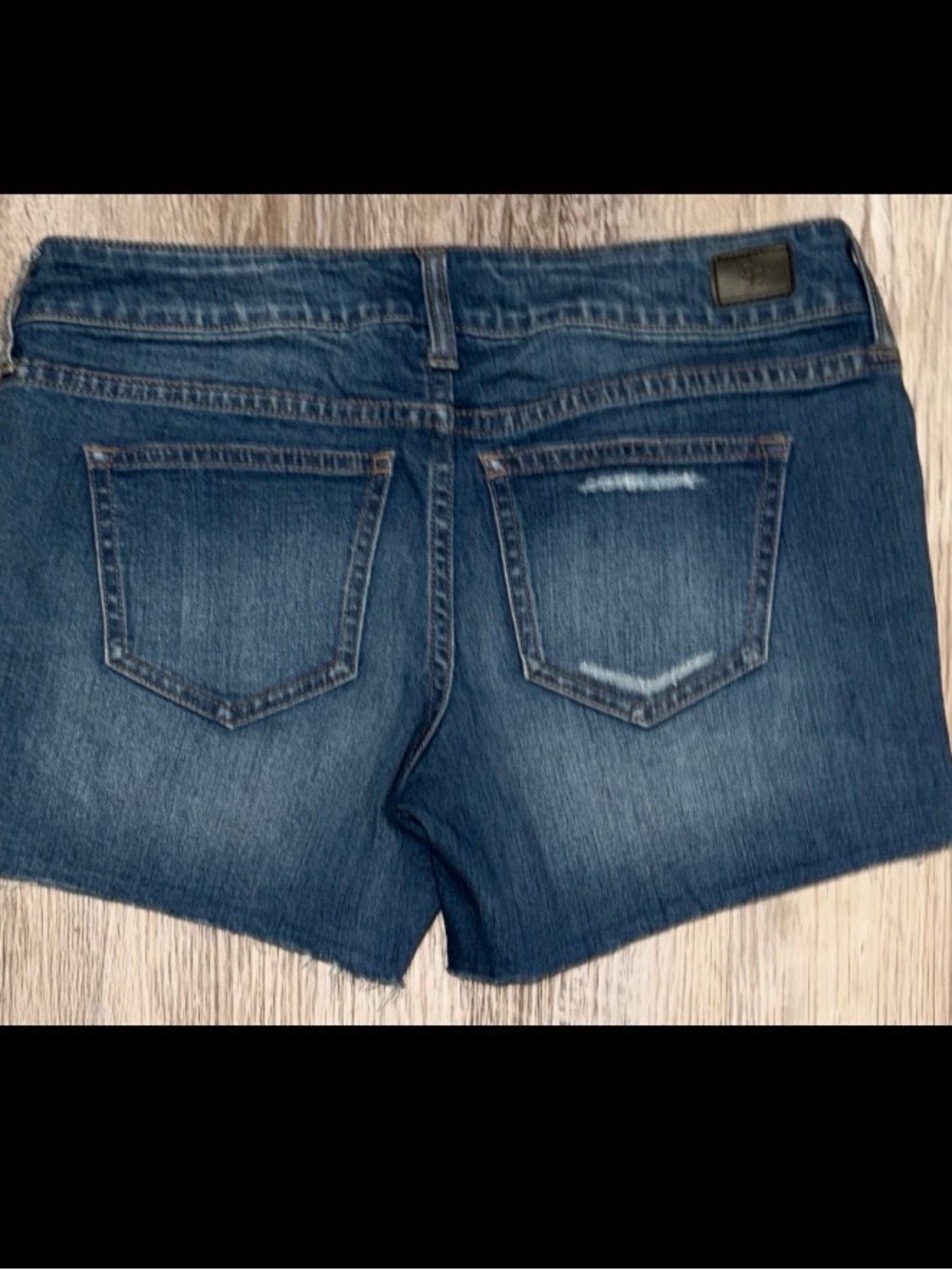 Celebrity Pink Jean Shorts Size 26 (3) - Picture 2 of 2
